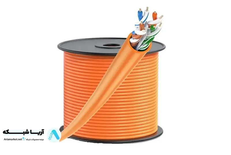  کابل شبکه Cat6 Utp Nexans مغزی مس و روکش PVC permanent