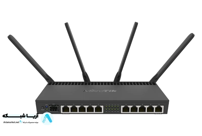روتر اکسس پوینت میکروتیک مدل RB4011iGS+5HacQ2HnD-IN